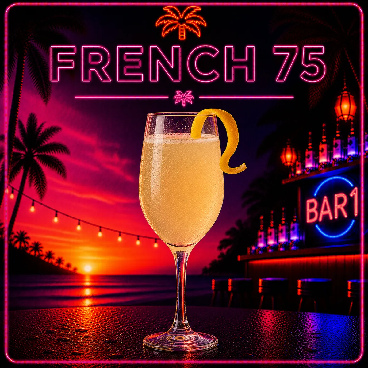 Bar1 French 75 Martini