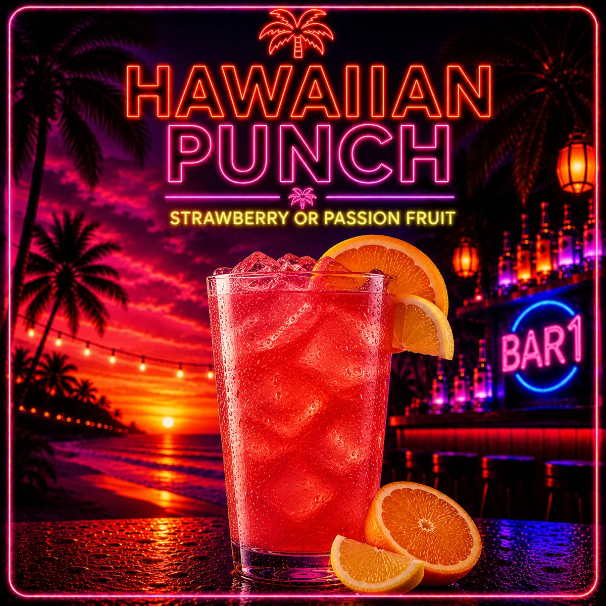 Bar1 Hawaiian Punch Cocktail