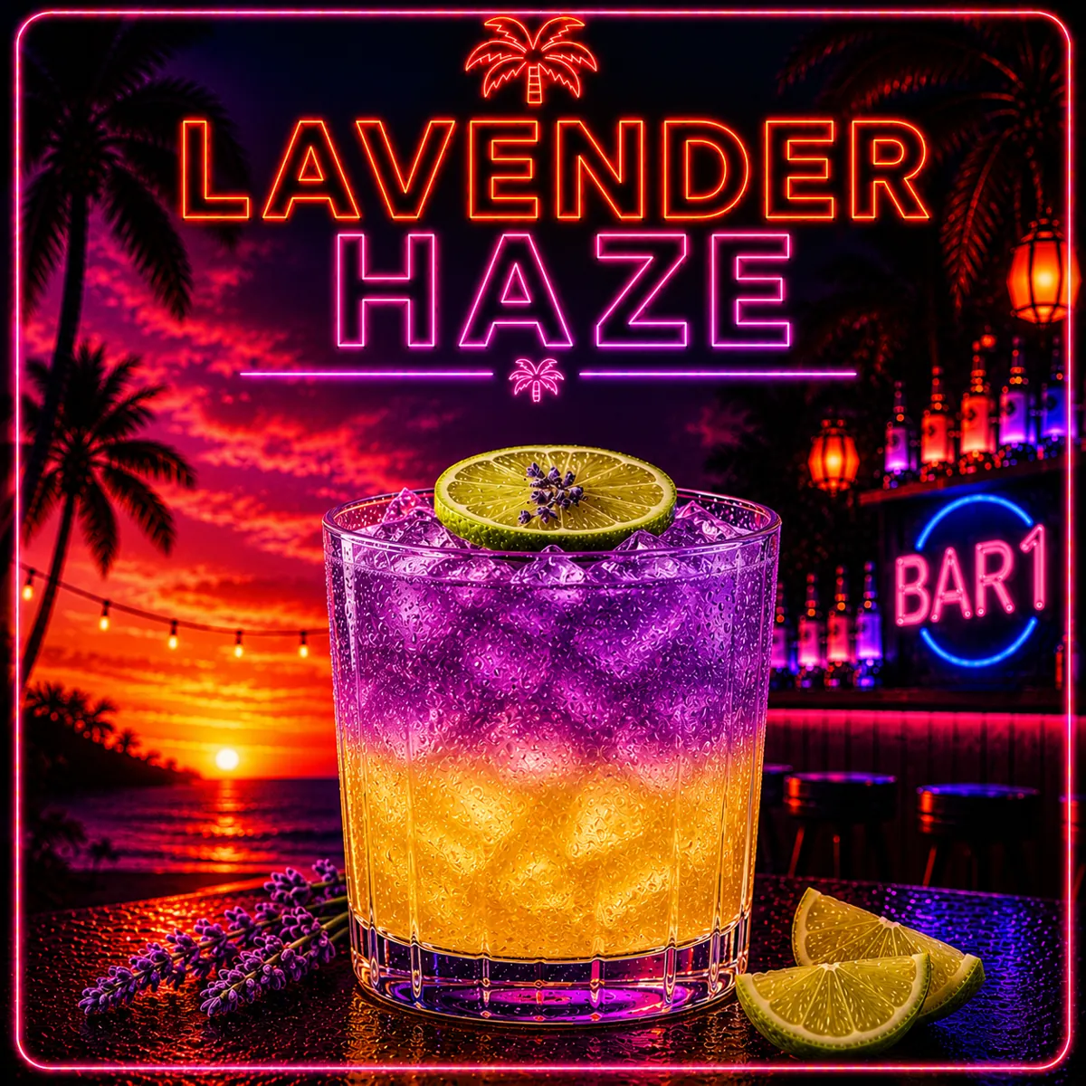Bar1 Lavender Haze Cocktail