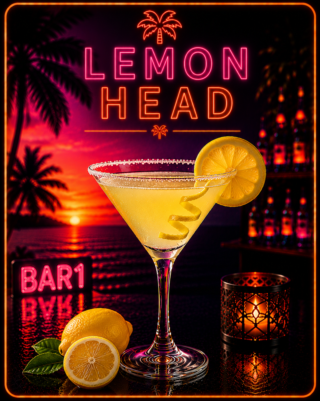 Bar1 Lemon Head Martini