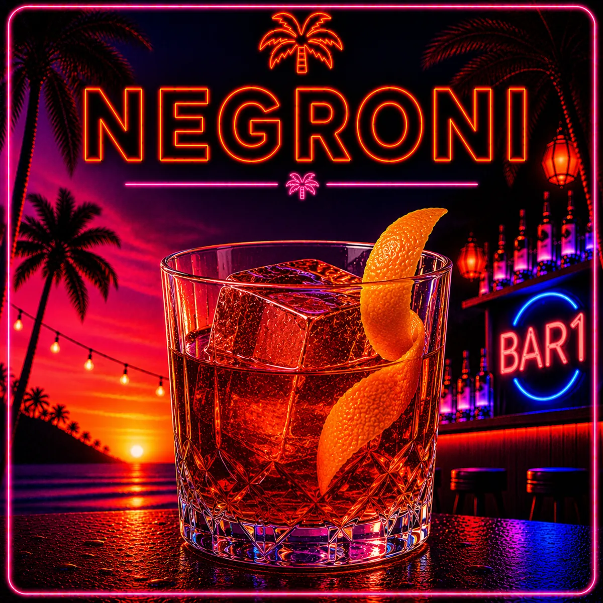 Bar1 Negroni Cocktail