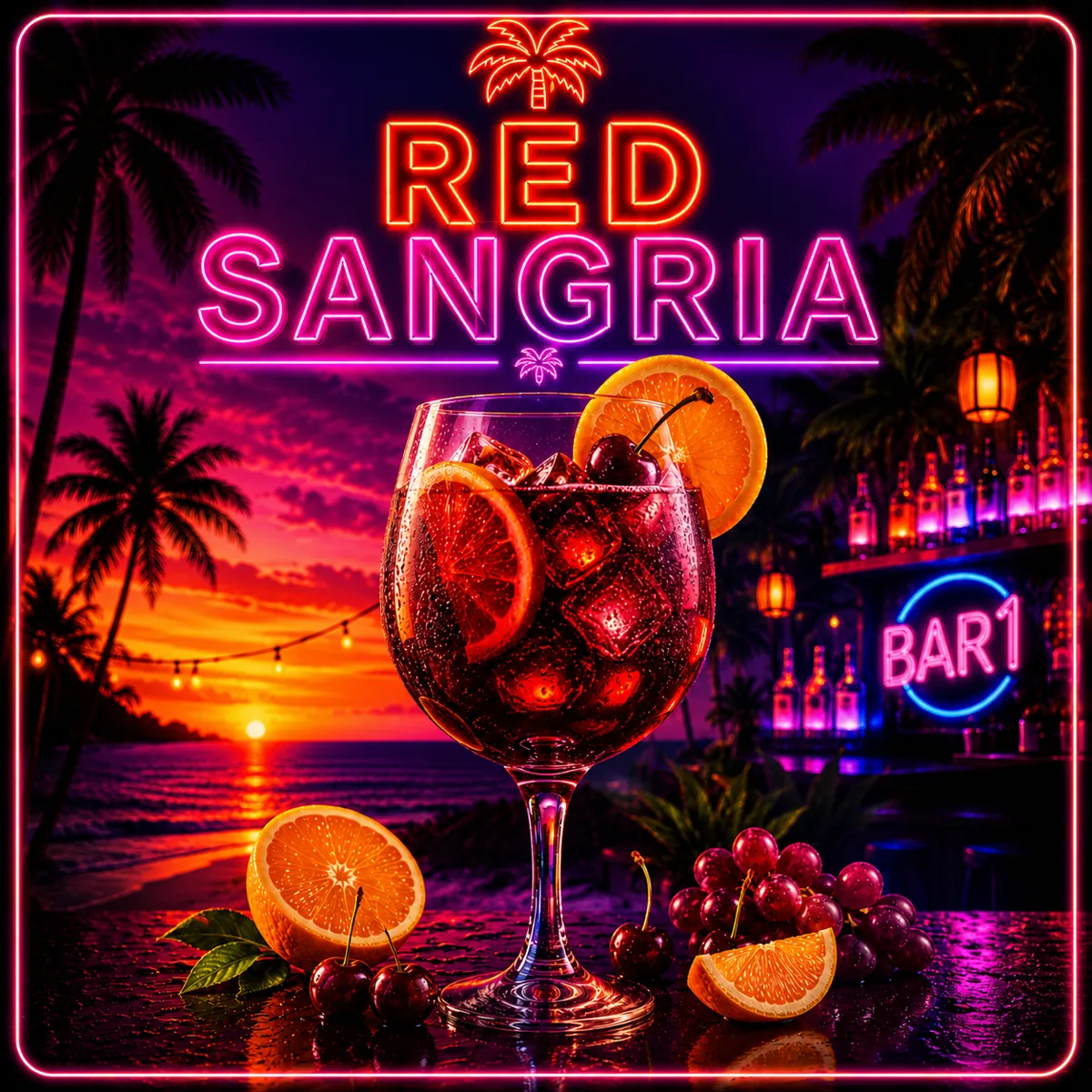 Bar1 Red Sangria Cocktail