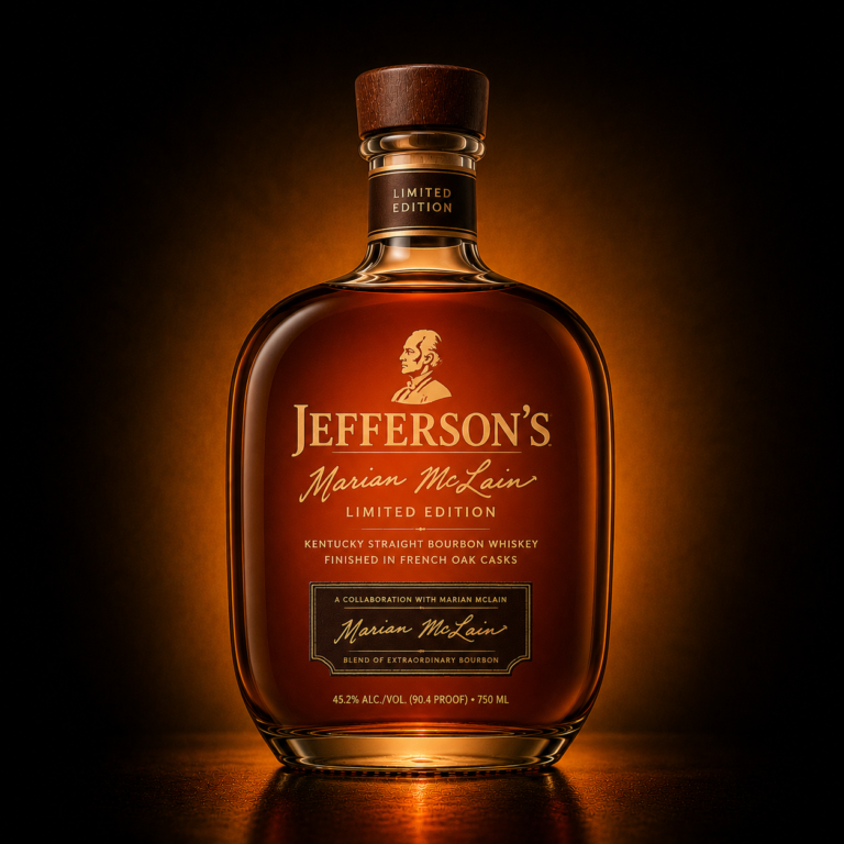 Jefferson's Marian McLain Blend bottle