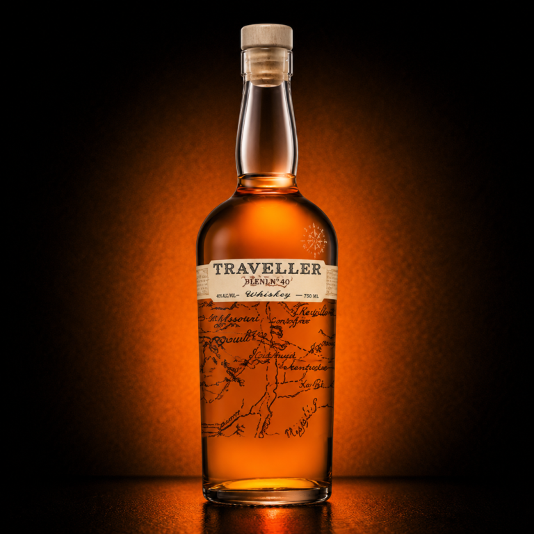 Traveller Whiskey bottle