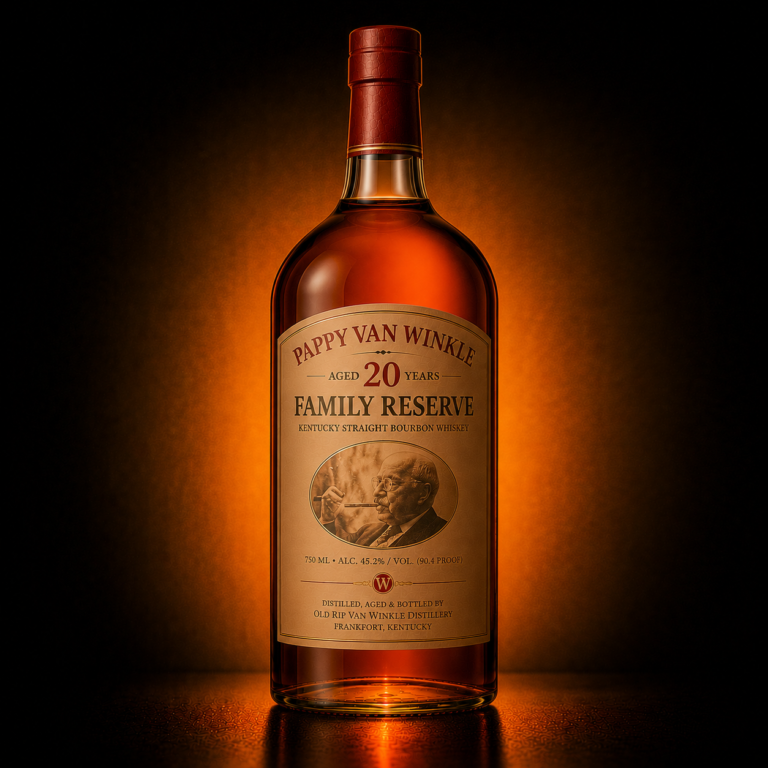 Pappy Van Winkle's Family Reserve 20 Year bottle