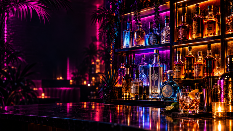 Bar1 premium tequila and bourbon collection