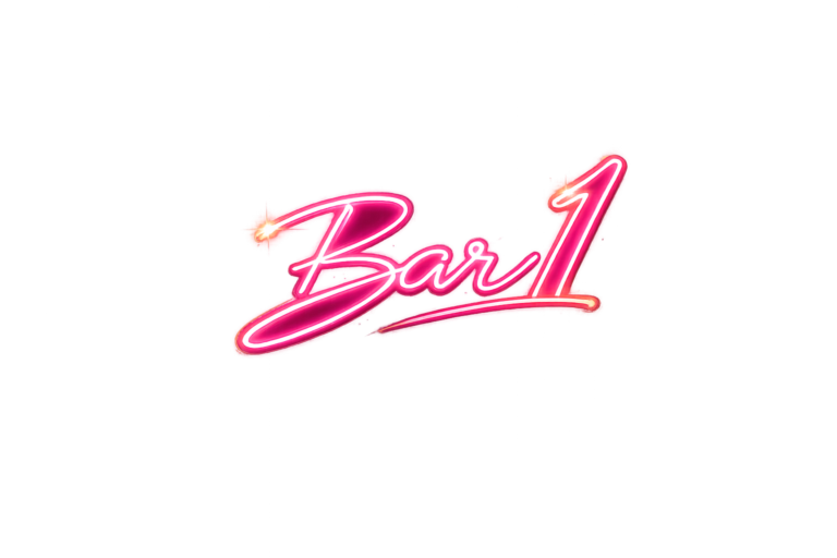 Bar1 neon logo