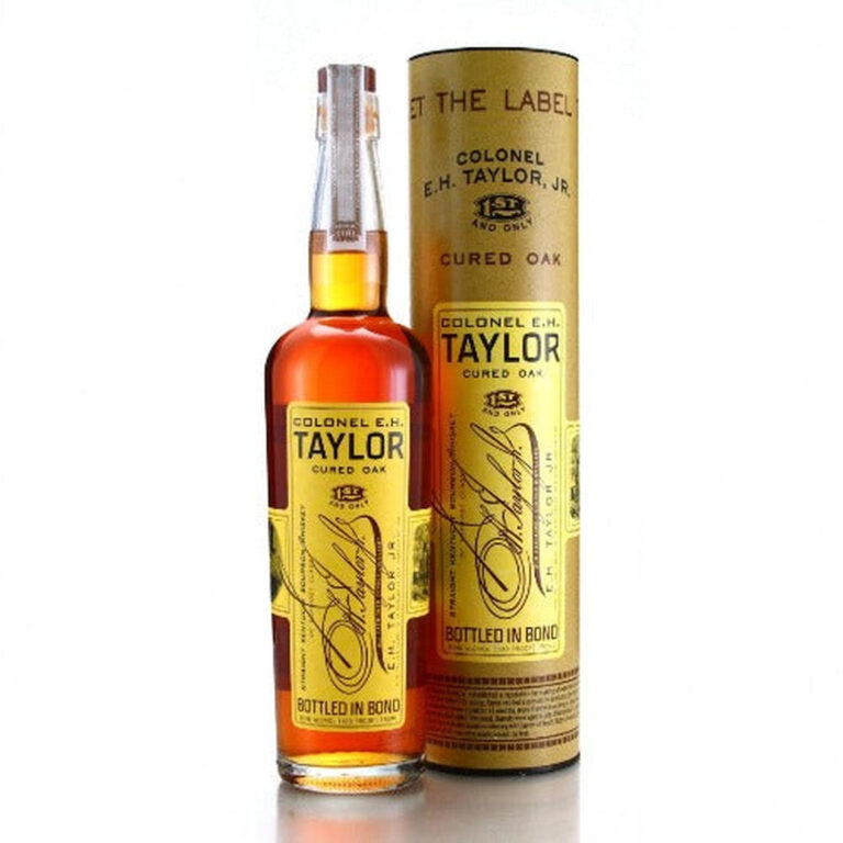 E.H. Taylor, Jr. Cured Oak bottle