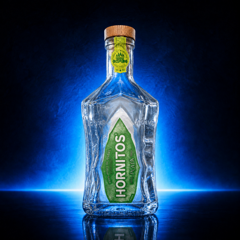 Hornitos Plata bottle