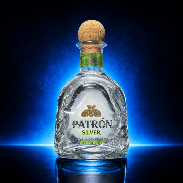 Patrón Silver bottle